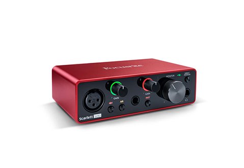 Focusrite Scarlett Solo (4rd Gen) 錄音介面 四代
