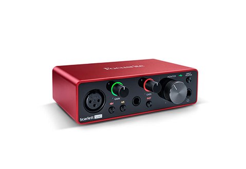 Focusrite Scarlett Solo (3rd Gen) 錄音介面 三代