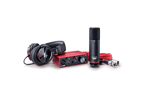 Focusrite Scarlett Solo Studio (3rd Gen) 錄音介面套裝組 三代