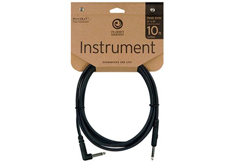 Planet Waves PW-CGTRA-10 直L頭 10呎 樂器 導線