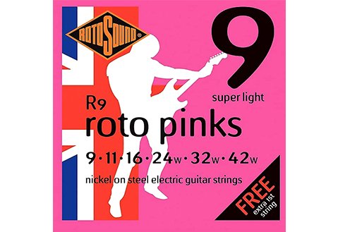 Rotosound R9 Roto Pink 09-42電吉他弦