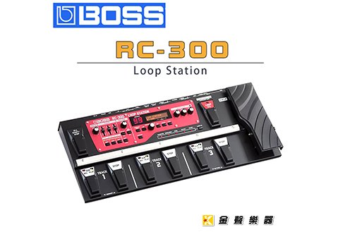 BOSS RC-300 RC 300 Loop Station 循環工作站效果器