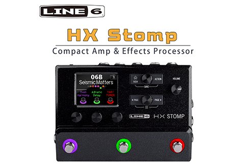 Line 6 Helix HX Stomp 旗艦級 綜合效果器