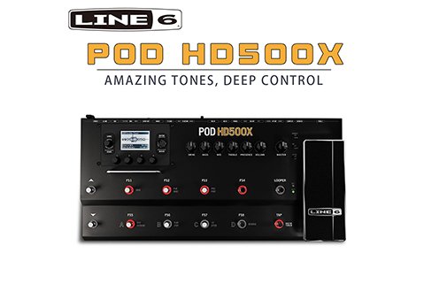 Line 6 POD HD500X 電吉他綜合效果器