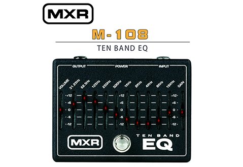 MXR M-108 Ten Band Graphic EQ 10段圖形等化器