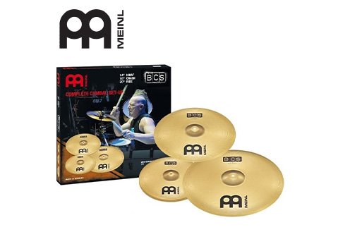 MEINL BCS Complete Cymbal Set-Up爵士鼓 4片套裝銅鈸組