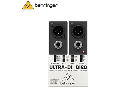 BEHRINGER ULTRA-DI DI20 2軌 主動式 平衡訊號轉換器