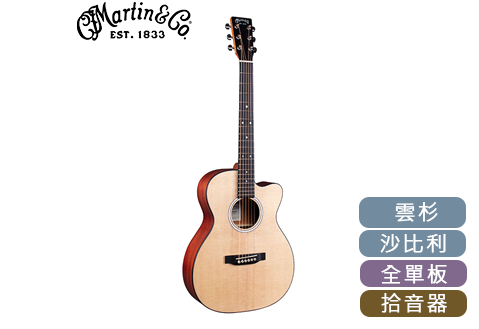 Martin 000CJr-10E 全單板 38吋 電木吉他