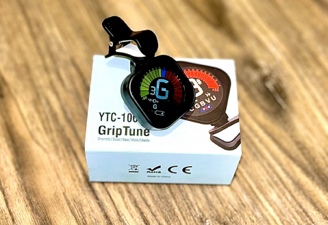 YTC-1000X GripTune 充電式電子調音器 夾式調音器
