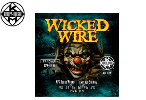 Kerly 冰火弦 KXW-0942 美製電吉他弦 Wicked Wire系列 (09-42)